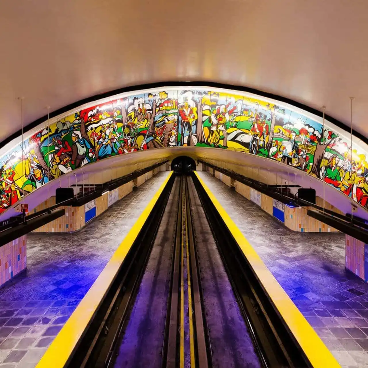 More beautiful metro stations in the world, works of art