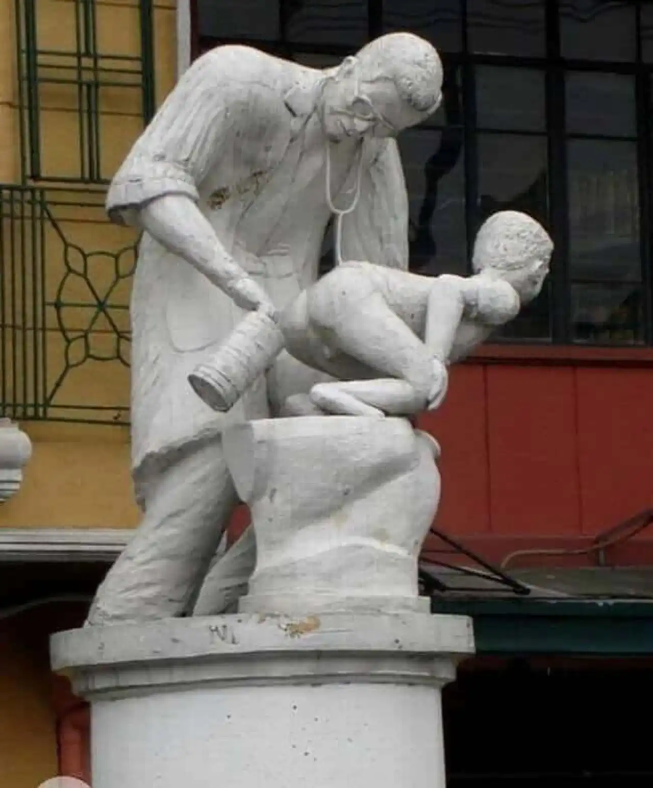 Strange and bizarre statues