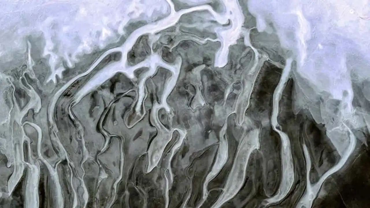 google Earth satellite pictures, strange landscapes