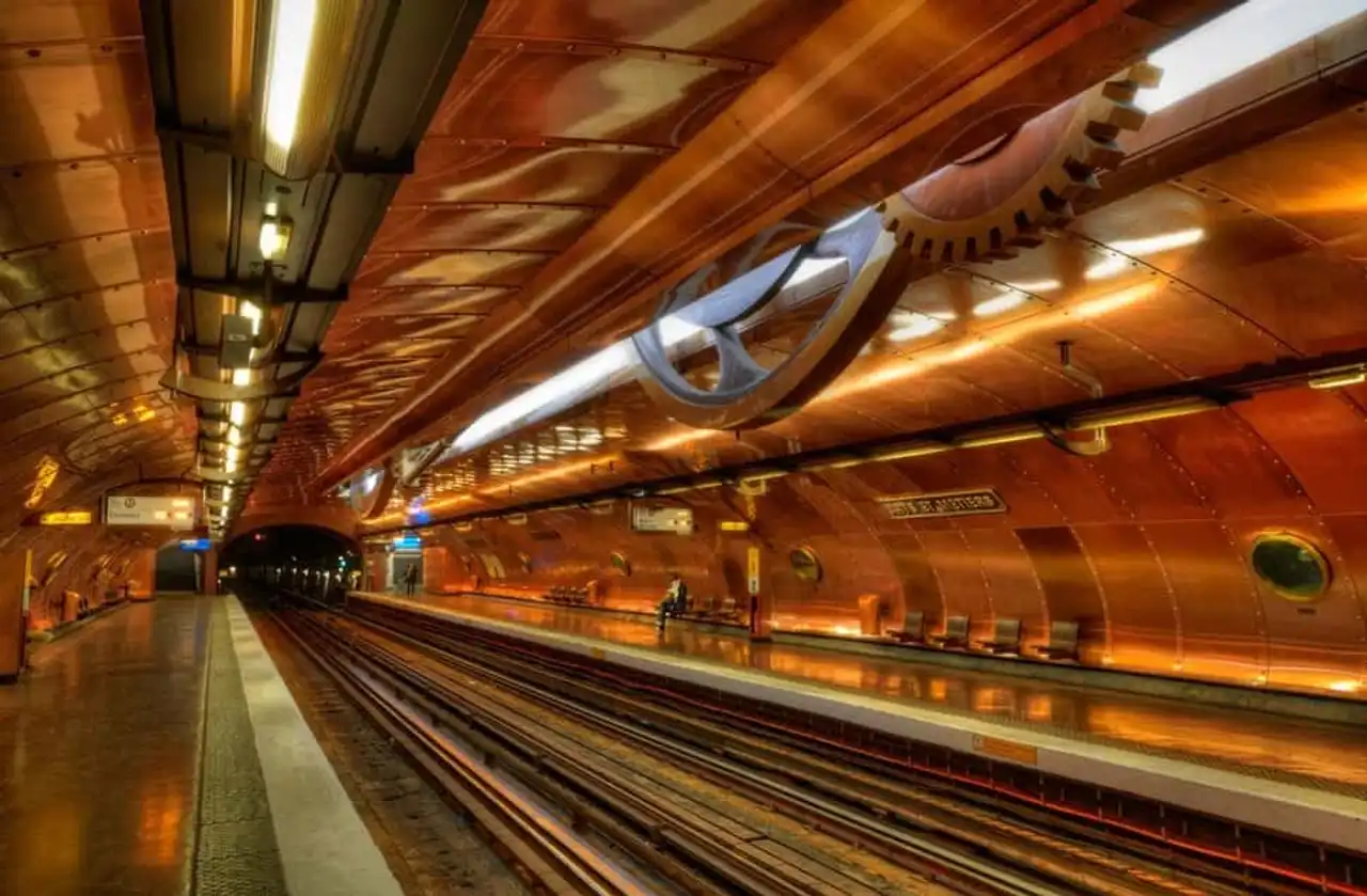 More beautiful metro stations in the world, works of art