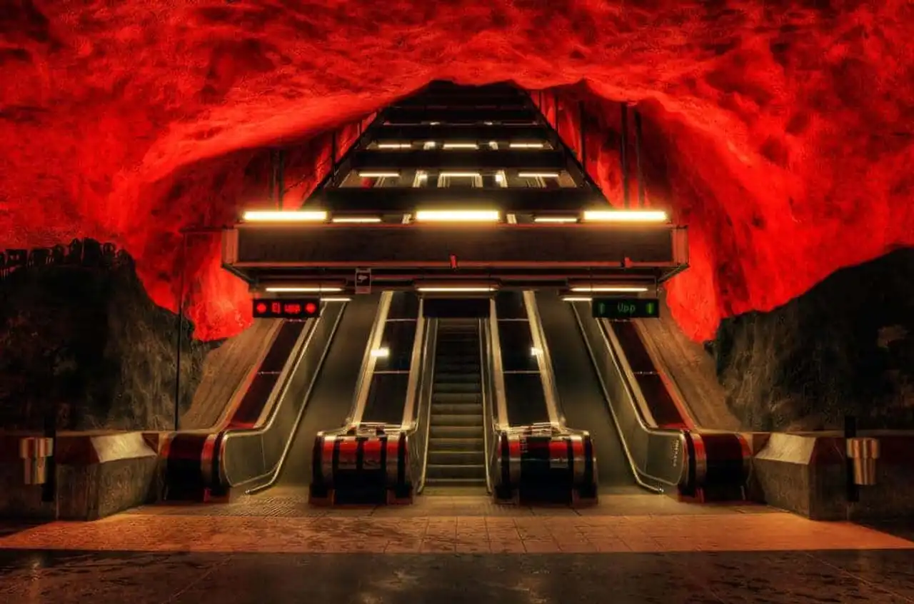 More beautiful metro stations in the world, works of art