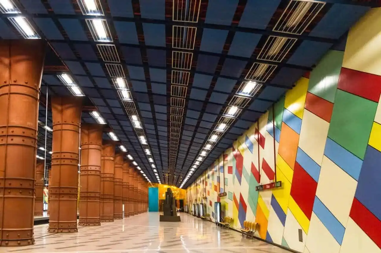 More beautiful metro stations in the world, works of art