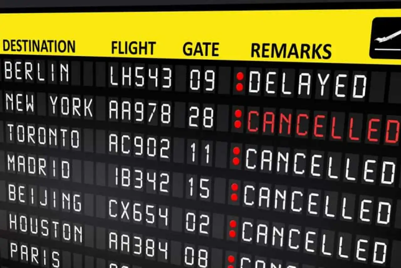 What if my flight is cancelled because of the weather?