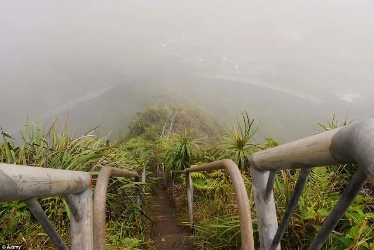 The scariest and steepest stairs in the world