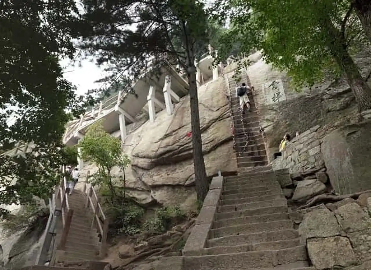 The scariest and steepest stairs in the world