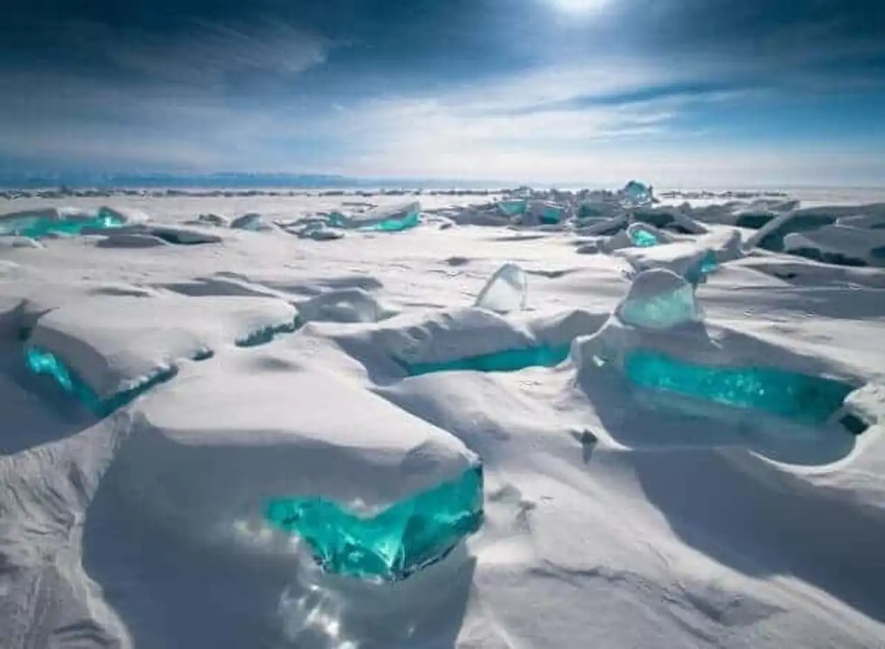 lake baikal ice creams