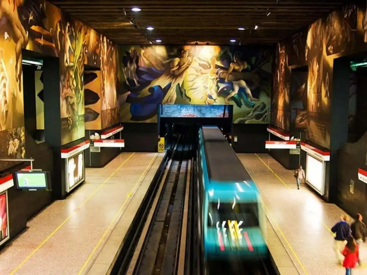 More beautiful metro stations in the world, works of art