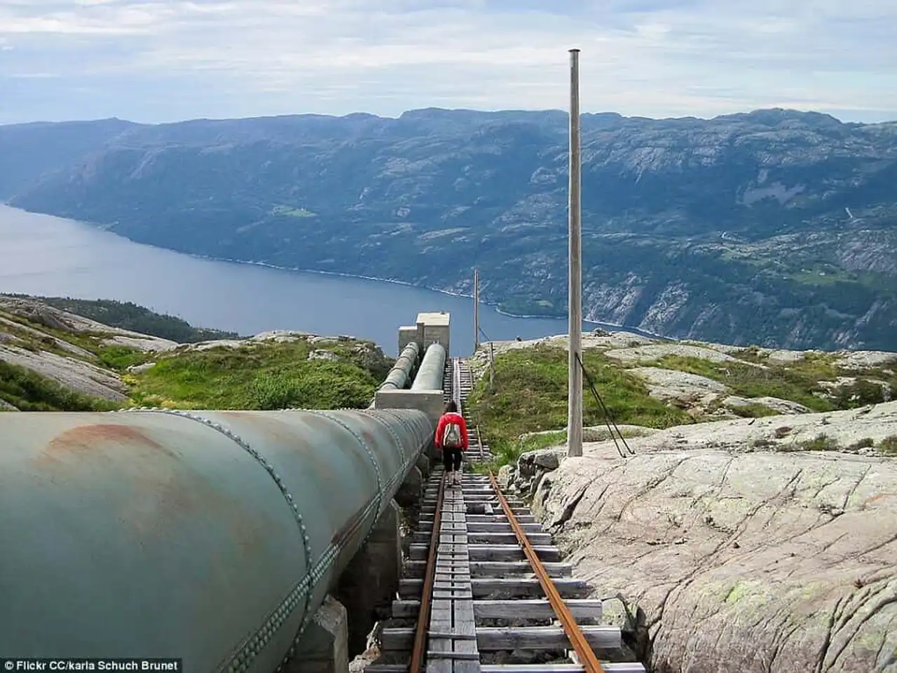 The scariest and steepest stairs in the world