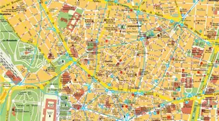 Detailed maps and plans of Madrid