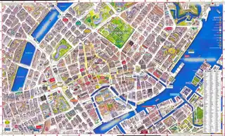 Detailed maps and plans of Copenhagen