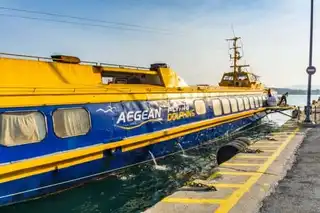 How to get to Agistri from Athens by ferry?