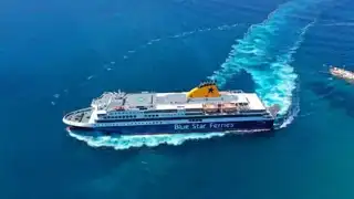 How to get to Paros from Santorini by ferry?