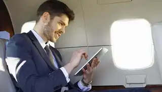 How does Wi-Fi work on the plane?