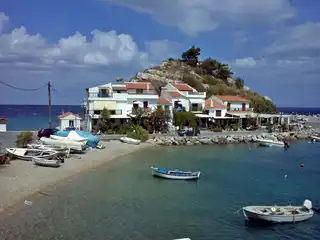 In which town house in Samos?