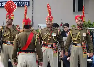 India-Pakistan: Border Closing Ceremony