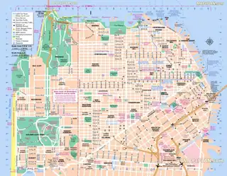 Detailed maps and plans of San Francisco