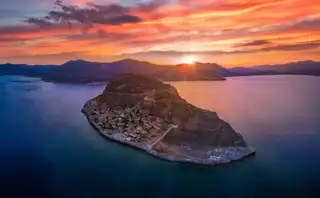 Monemvasia and its rock, the Greek Gibraltar