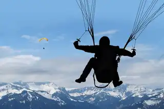 7 places to make paragliding in Haute-Savoie