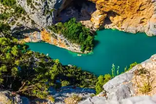 5 places where to make via ferrata and climbing in the Gorges du Verdon