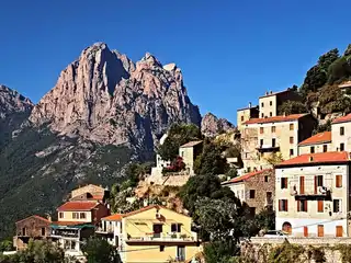 Road trip through Corsican mountains and villages