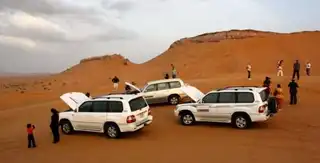 Safari in 4×4 in the Dubai desert