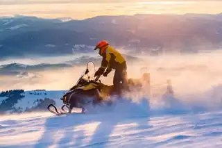 Snowmobile exit at Carroz: rates, duration of the trip