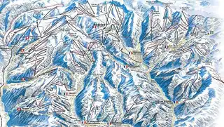 The largest ski areas in the world