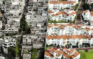 The sharp fracture between the poor and the rich in Mexico City