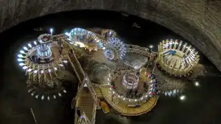 Turda salt mine, reopened in place of leisure and health