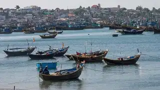 The small seaside resort of Mui Ne in Vietnam