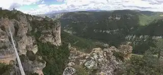 Via Ferrata in the Gorges de la Dourbie: the spot of Boffi