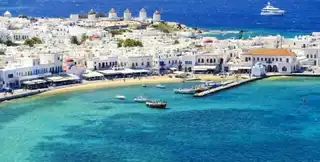 How to get to Mykonos from Paros by ferry?