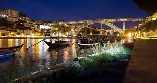 The Dom-Luís Bridge in Porto