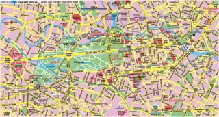 Detailed maps and plans of Berlin