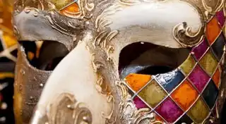 Carnival of Venice: Bal Masked in a palace with costumes