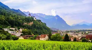 Liechtenstein trail, royal hike around the Principality