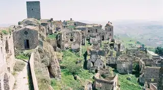 Discovery of the abandoned village of Craco in Italy