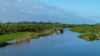 The Canal des Pangalanes in Madagascar