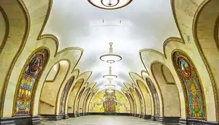 Moscow Metro Station Tour