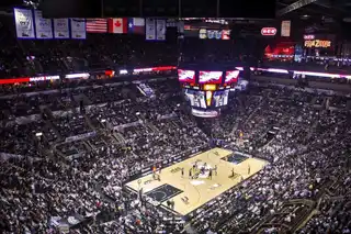 How to see a NBA match from San Antonio Spurs?