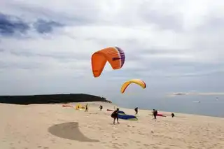 The Arcachon Basin: the spot where to make paragliding around the Pilat Dune