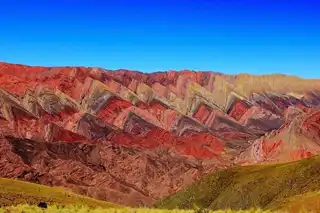 The mountains of Hornocal and the 7-colored hill of Purmamarca