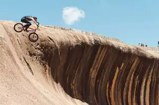 Wave Rock, a wave in Australia's land