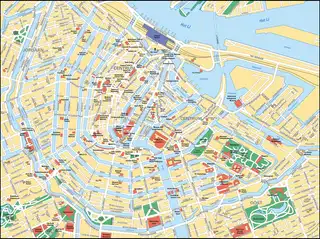 Detailed maps and plans of Amsterdam