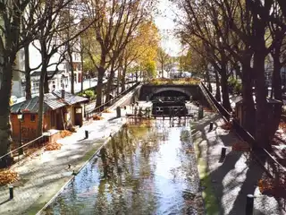 A boat cruise on the Canal Saint-Martin in Paris