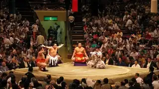 Attend a Sumo tournament in Tokyo with "chankonabe" dinner