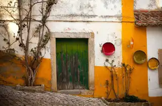 The medieval city of Óbidos in Portugal