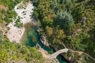 Pont du Diable: the spot where to make via ferrata in Ardèche