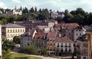 In which neighborhood house in Baden-Baden?