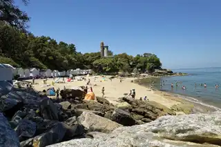 In which village house on the island of Noirmoutier?